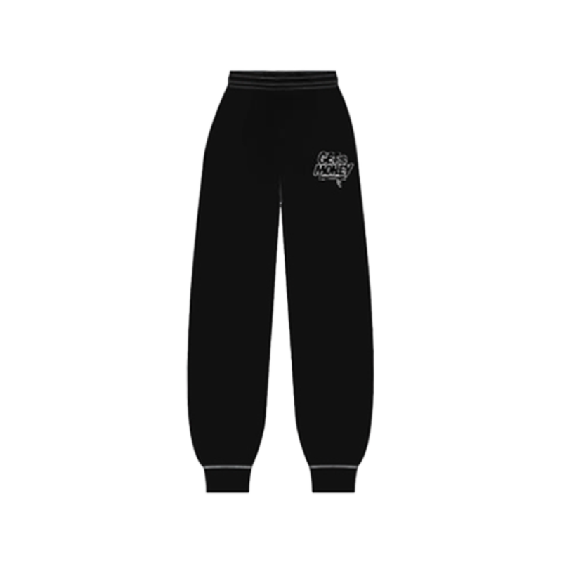 GET MONEY BLACK SWEATPANTS