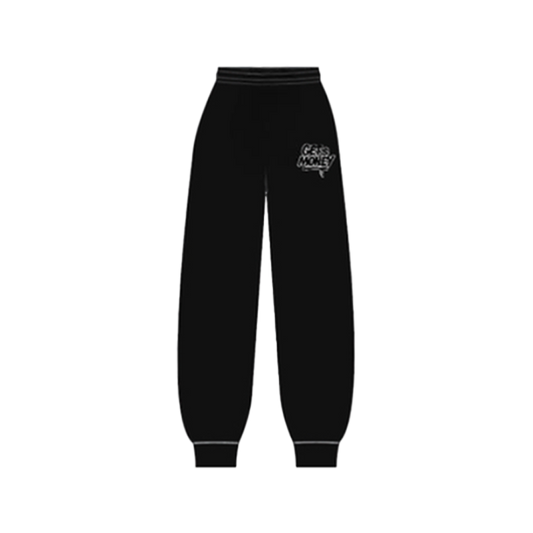 GET MONEY BLACK SWEATPANTS