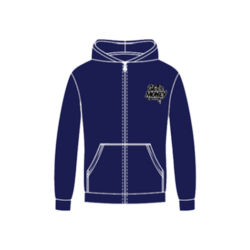 GET MONEY BLUE HOODIE