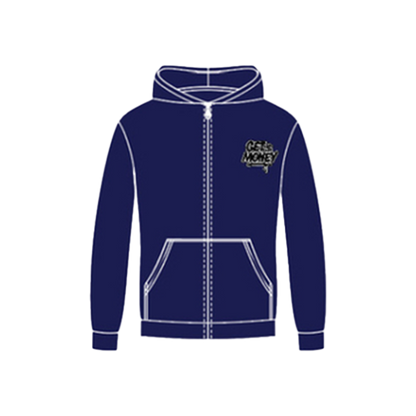 GET MONEY BLUE HOODIE