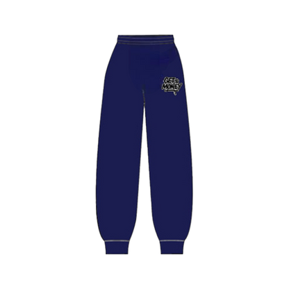get money navy blue set